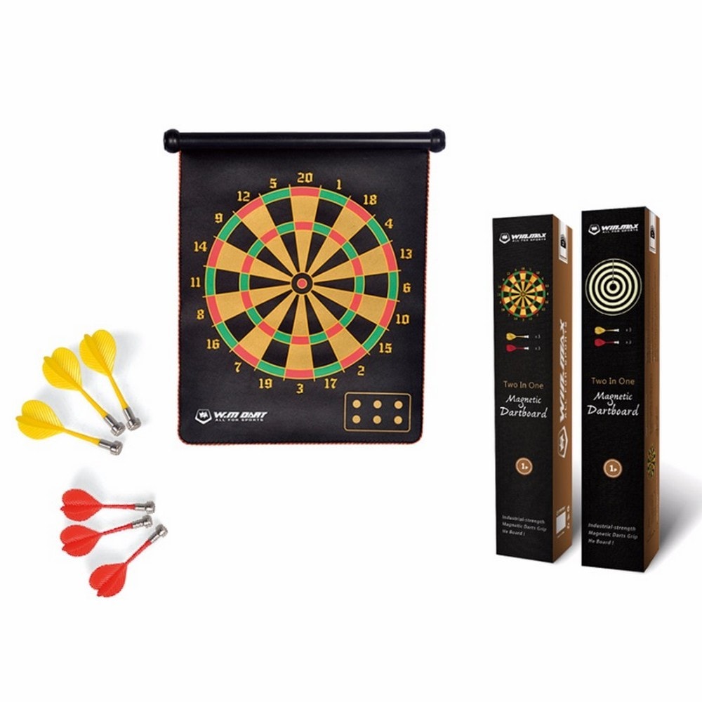 Jogo de Dardos Magnético Winmax WMG08085 Preto Jogo de Dardos Magnético Winmax WMG08085 Preto