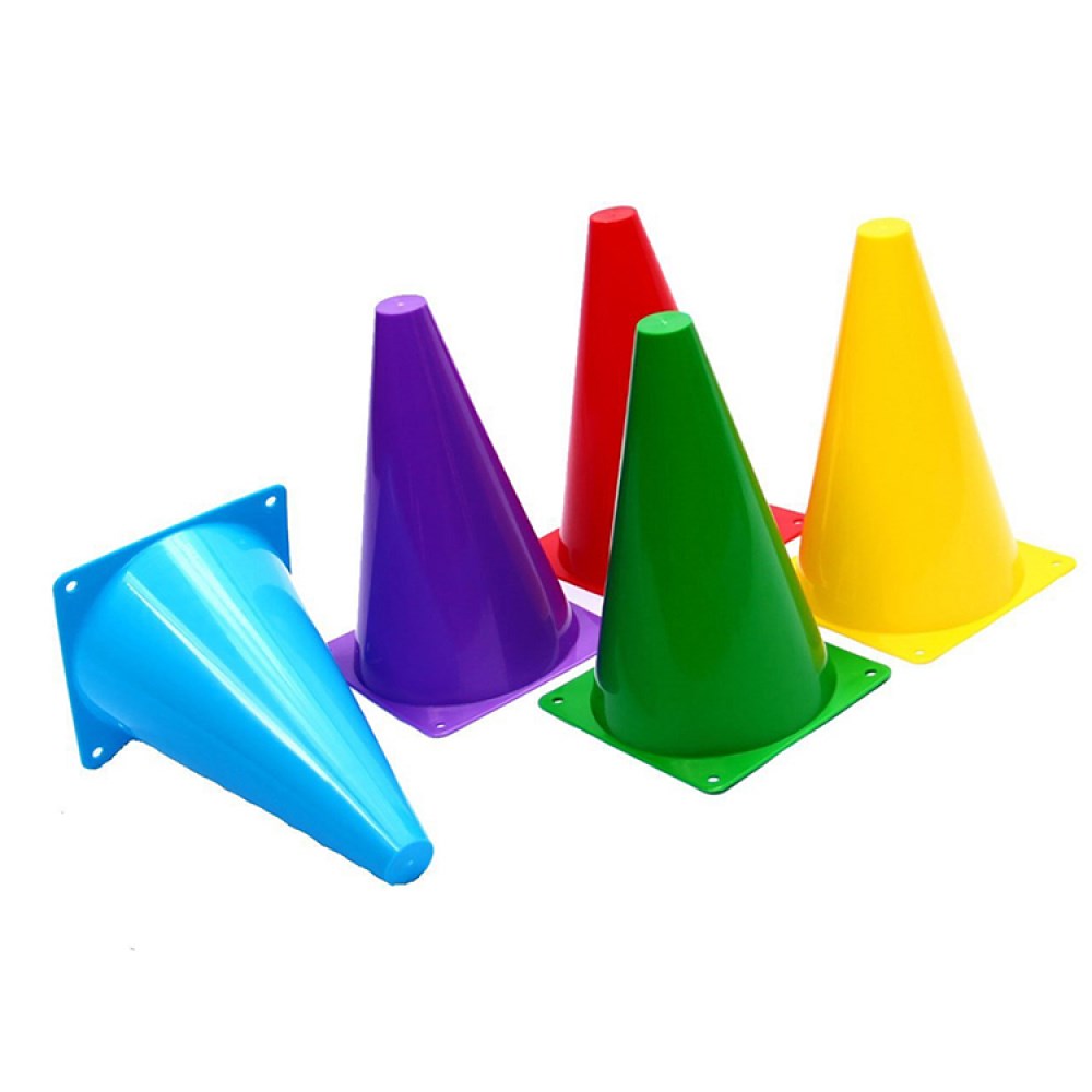 kit C/ 5 Cones de Agilidade Ahead Sports Coloridos