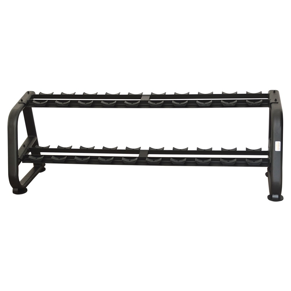 Suporte Horizontal Essentials Series para 10 Pares de Dumbbells AS6231A Suporte Horizontal Essentials Series para 10 Pares de Dumbbells AS6231A
